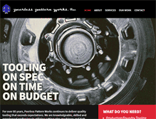 Tablet Screenshot of peerlesspatternworks.com